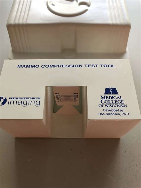 mammo compression test with bath scale|Basic tests in mammography as a tool in quality improvement.